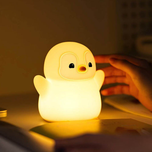 UNEEJOY Happy Penguin Night Light Companion